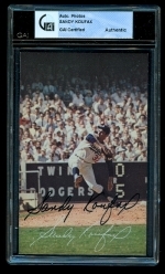 Sandy Koufax Signed Photo (Los Angeles Dodgers)